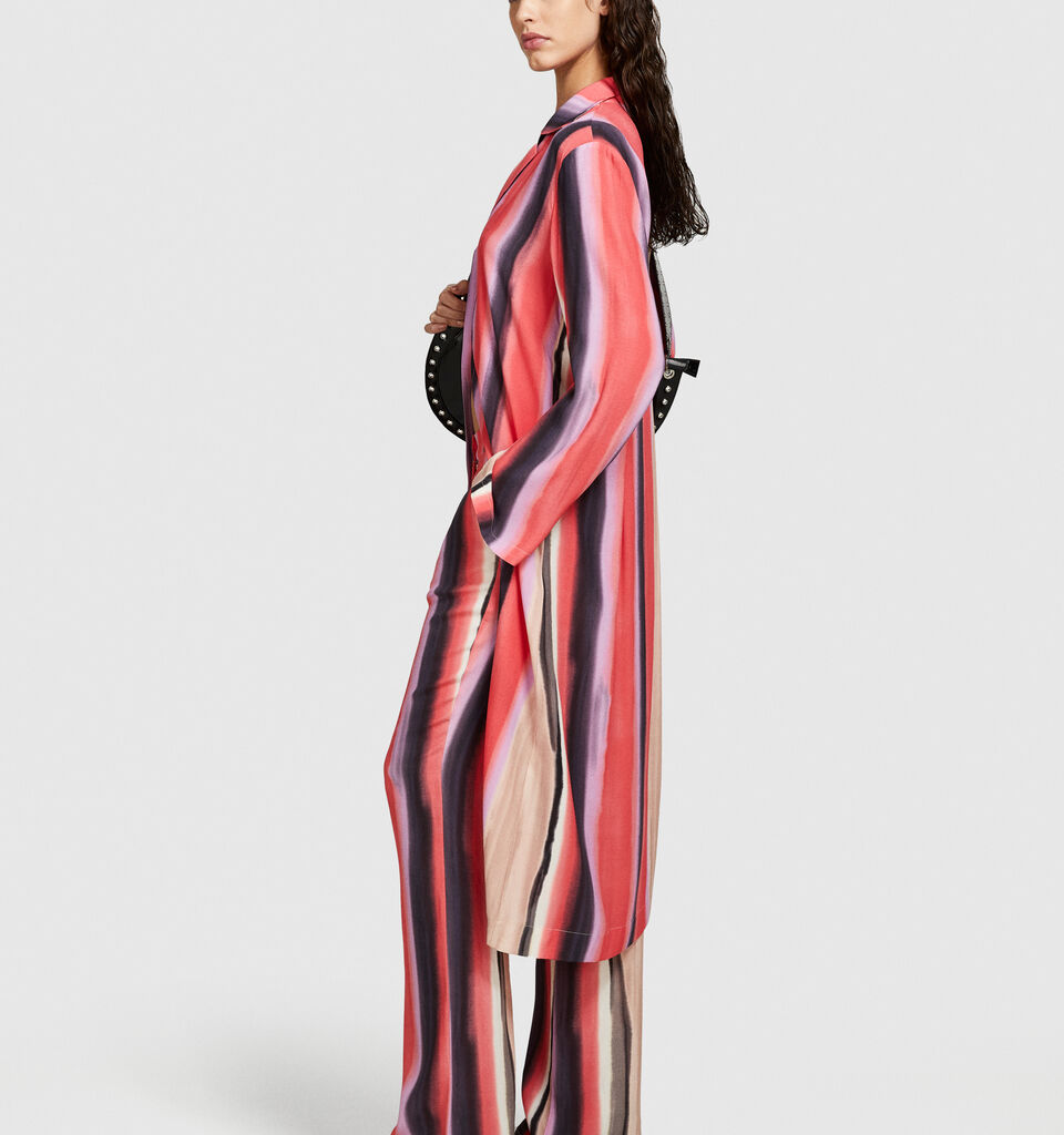 Printed trousers - women's palazzo trousers - Multi-color | Sisley image number 2